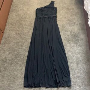 Black bridesmaids dress